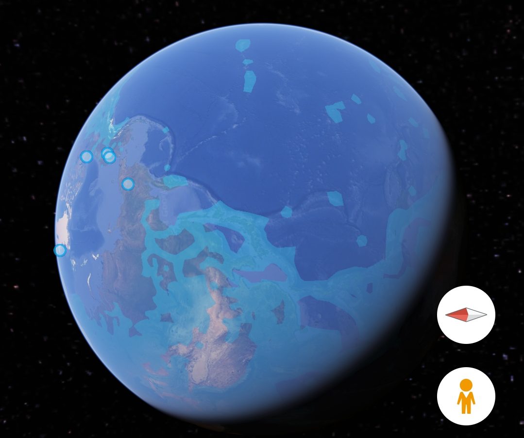 Google Earthでの再会